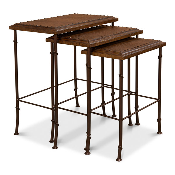 Ebern Designs Iron Nesting Tables & Reviews | Wayfair
